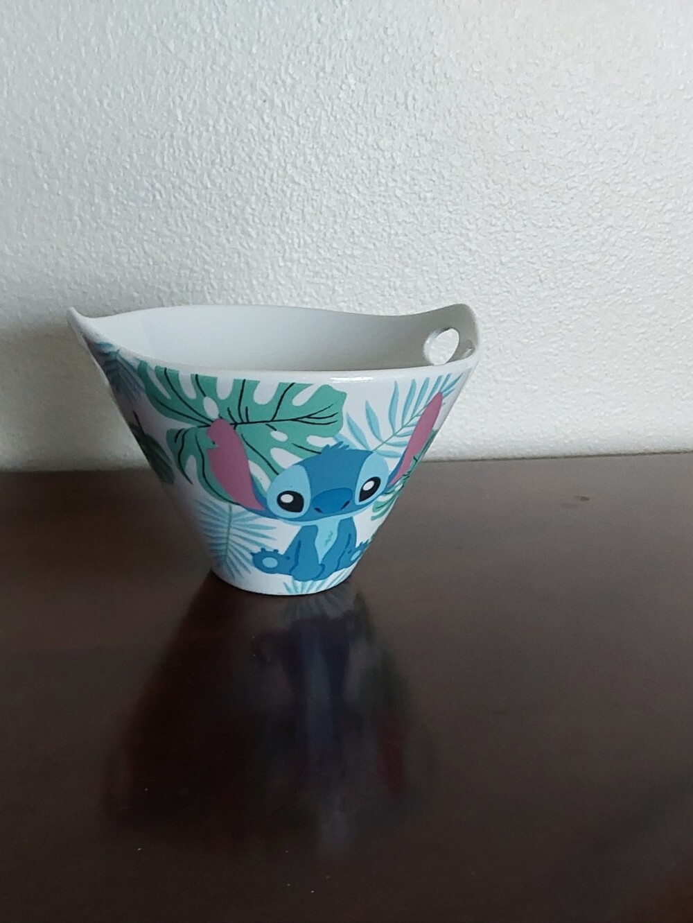 Disney Blue and Teal Stitch Ramen/ Noddles Bowl